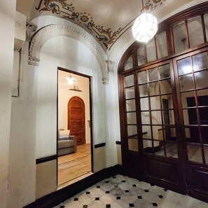 Eingang zum Studio