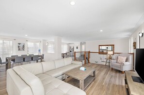 Open plan and plenty of space.