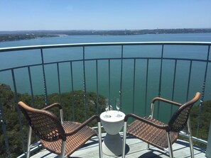 Your balcony and direct sunset views galore!
