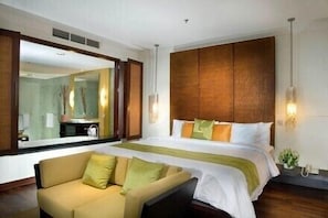 Master bedroom and ensuite