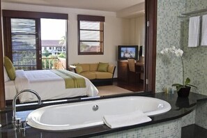 Master ensuite looking out