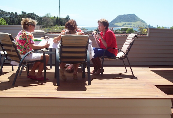 Lunch on the Deck