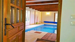 accès piscine