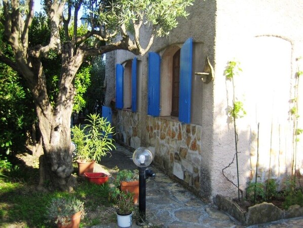 exterieur coté salon